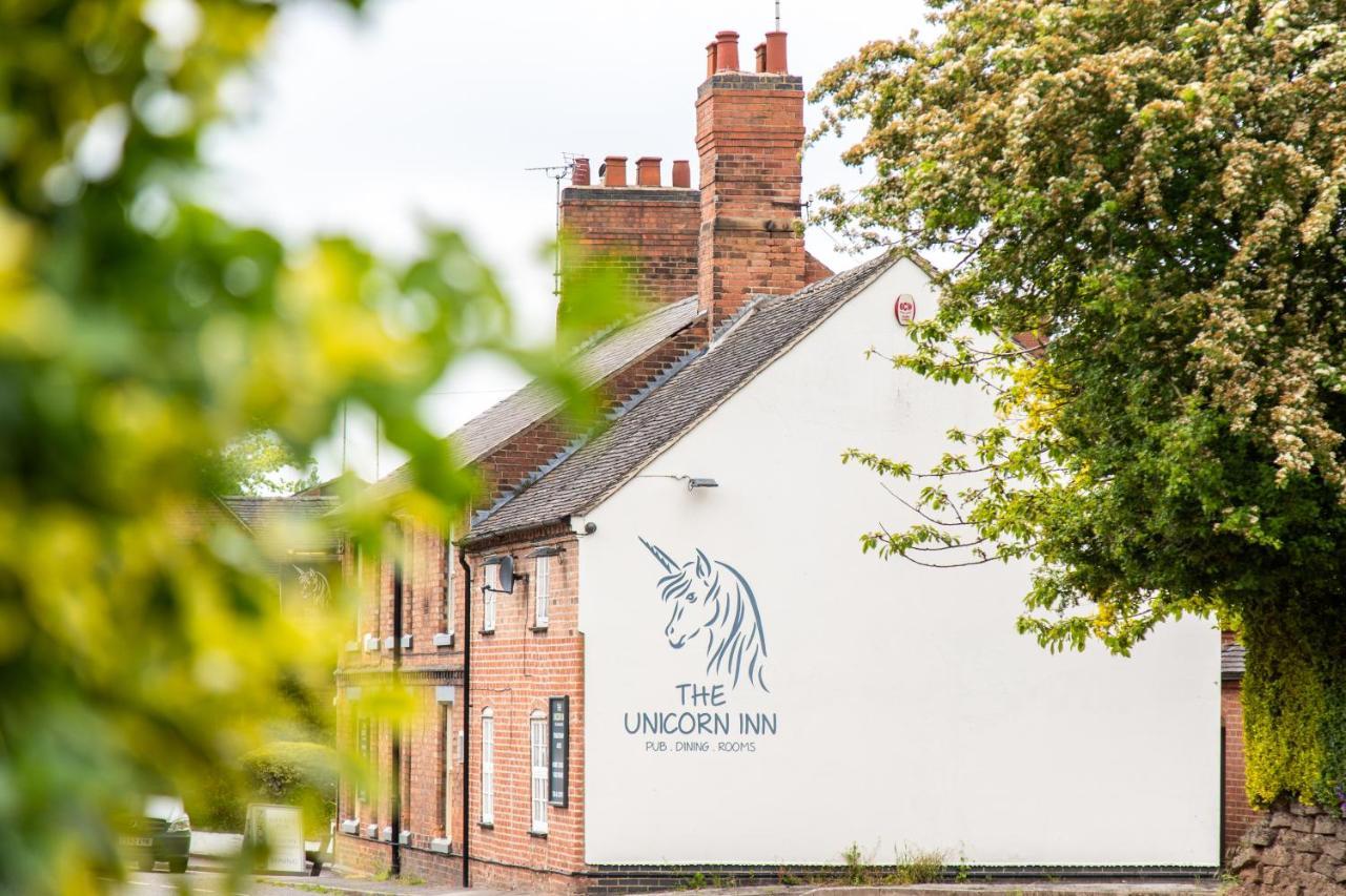 The Unicorn Inn Newton Solney Exterior foto