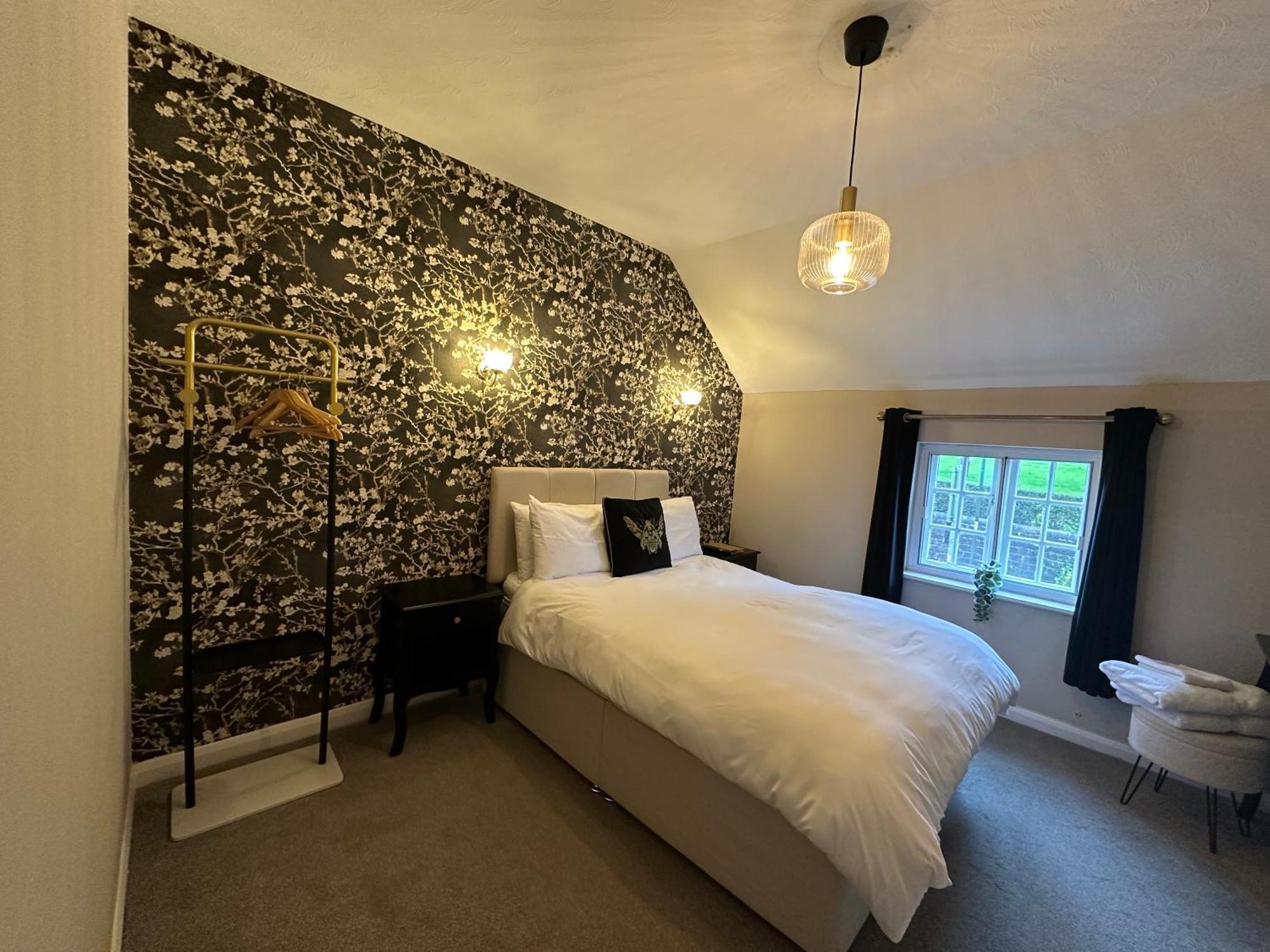 The Unicorn Inn Newton Solney Zimmer foto